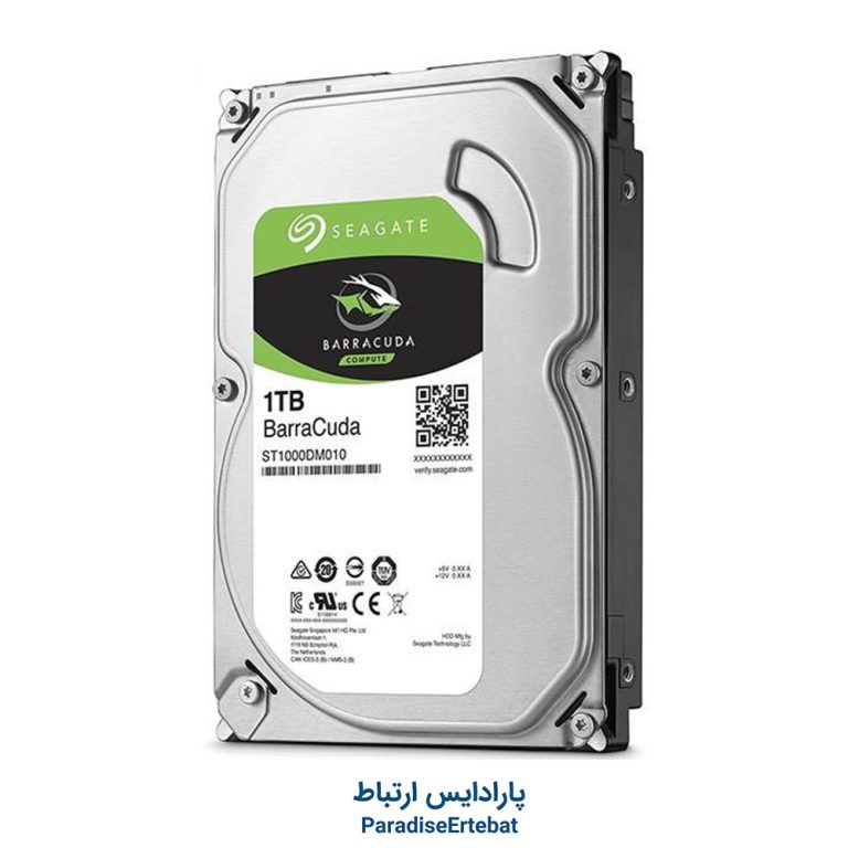 هارددیسک اینترنال سیگیت مدل BarraCuda ST1000DM010 ظرفیت 1 ترابایت